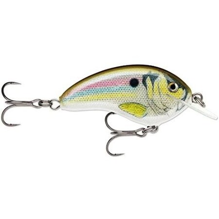 Rapala Og Tiny 4 FloatingDiving 2 14 516 Oz Running Depth 4', Vmc 5 Hybrid Trebles, Live River Shad OGT04RSL